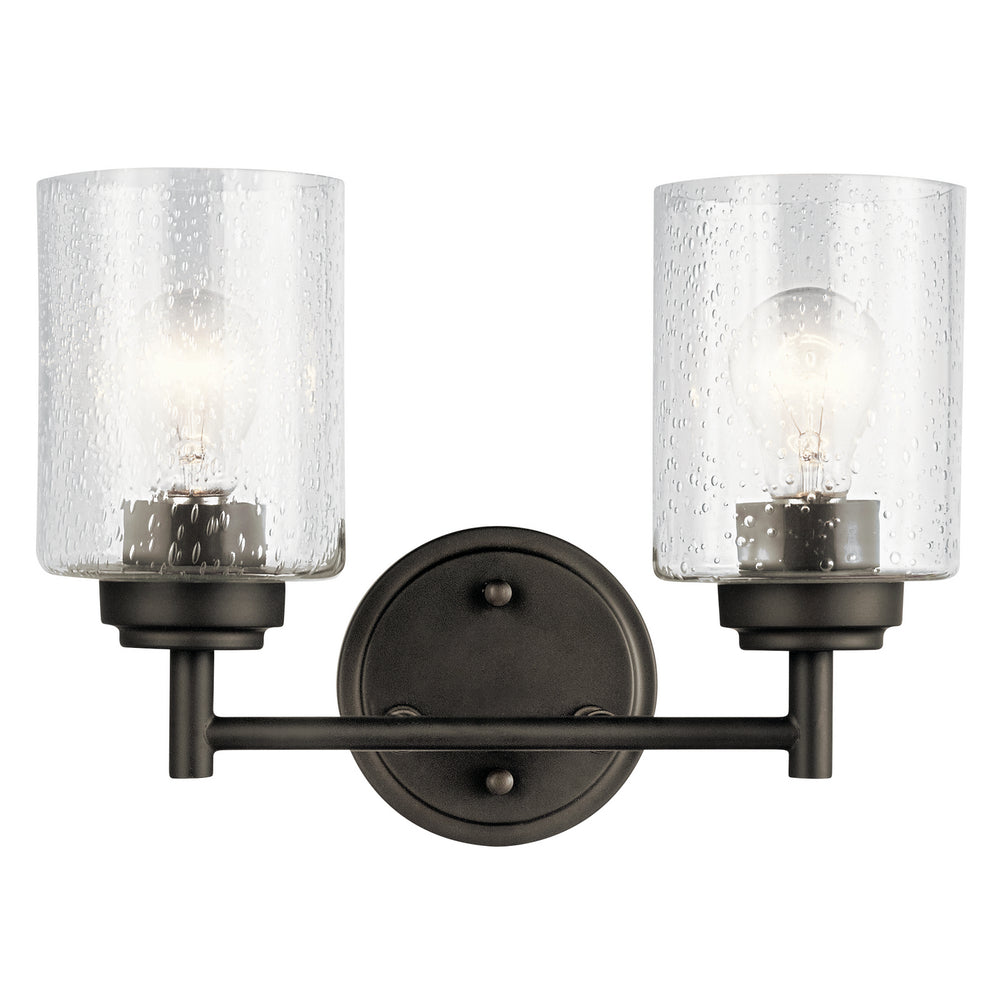 Kichler Canada - Two Light Bath - Winslow - Olde Bronze- Union Lighting Luminaires Decor