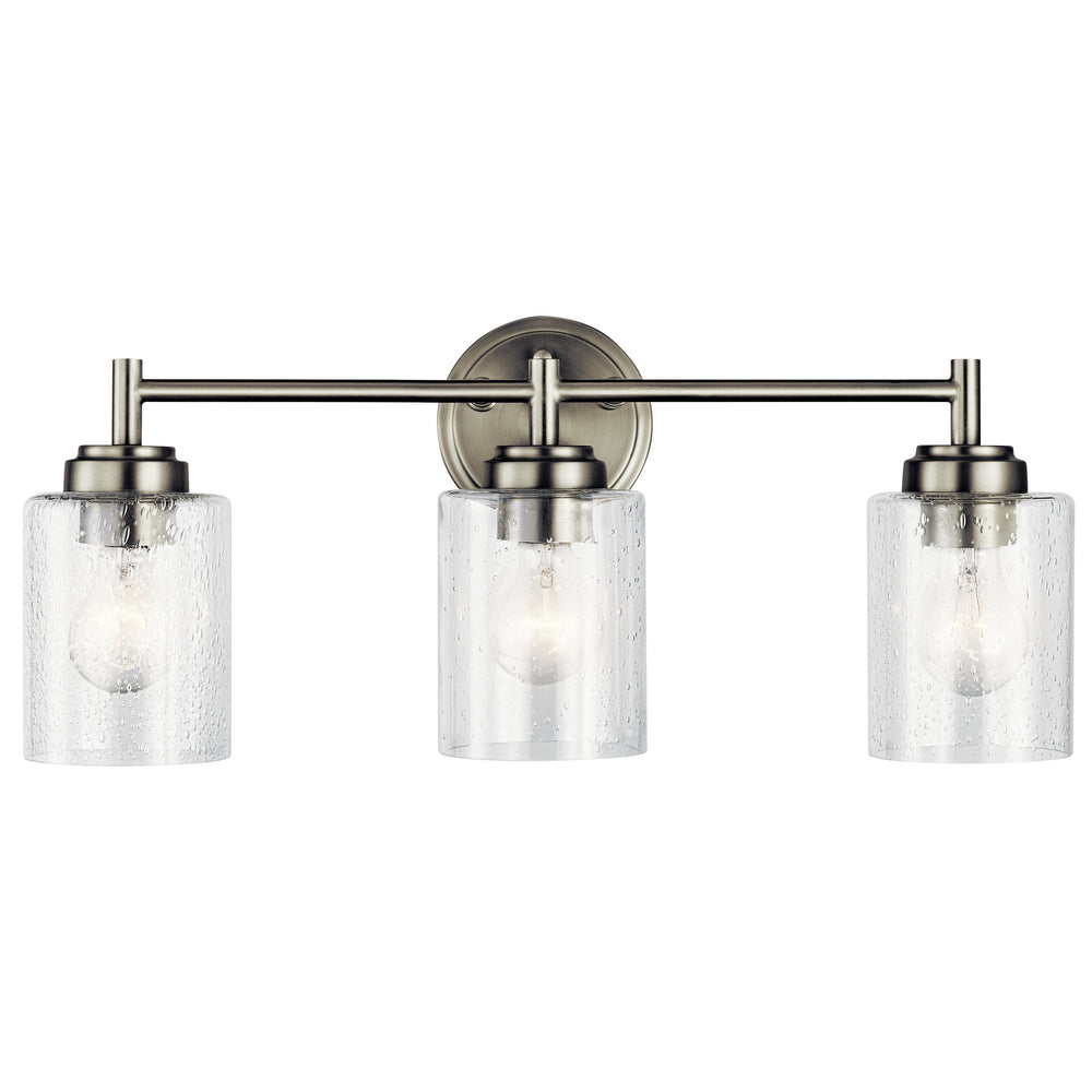 Kichler Canada - Three Light Bath - Winslow - Brushed Nickel- Union Lighting Luminaires Decor