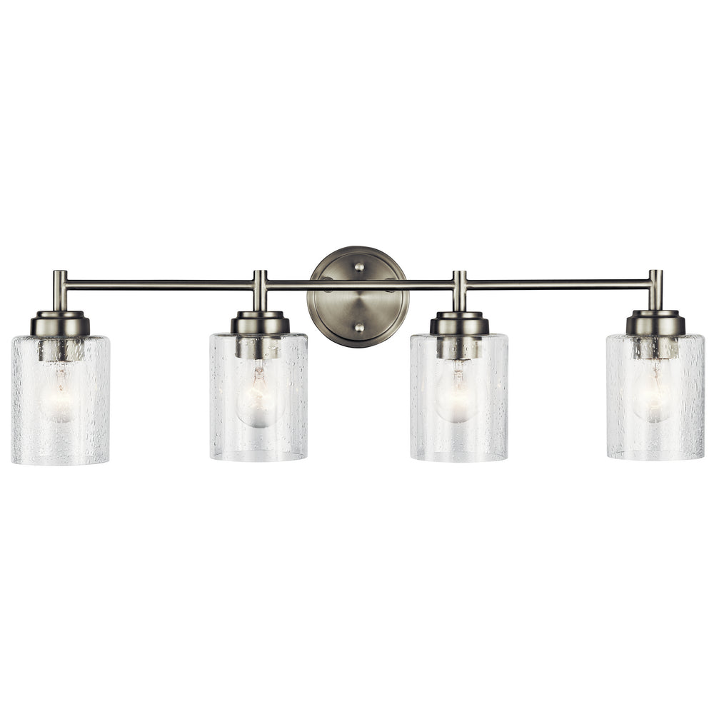 Kichler Canada - Four Light Bath - Winslow - Brushed Nickel- Union Lighting Luminaires Decor