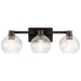 Kichler Canada - Three Light Bath - Harmony - Olde Bronze- Union Lighting Luminaires Decor