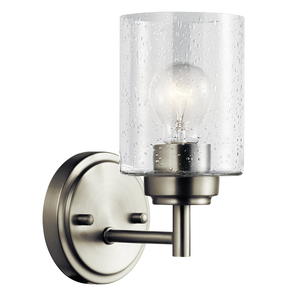 Kichler Canada - One Light Wall Sconce - Winslow - Brushed Nickel- Union Lighting Luminaires Decor