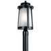 Kichler Canada - One Light Outdoor Post Mount - Harbor Bay - Black- Union Lighting Luminaires Decor