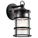 Kichler Canada - One Light Outdoor Wall Mount - Mill Lane - Anvil Iron- Union Lighting Luminaires Decor