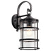Kichler Canada - One Light Outdoor Wall Mount - Mill Lane - Anvil Iron- Union Lighting Luminaires Decor