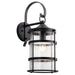 Kichler Canada - One Light Outdoor Wall Mount - Mill Lane - Anvil Iron- Union Lighting Luminaires Decor