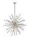 Z-Lite Canada - Ten Light Chandelier - Soleia - Chrome- Union Lighting Luminaires Decor