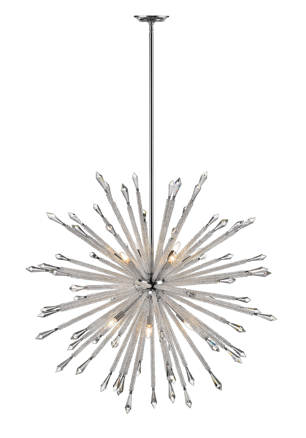 Z-Lite Canada - 12 Light Chandelier - Soleia - Chrome- Union Lighting Luminaires Decor