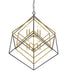 Z-Lite Canada - Ten Light Chandelier - Euclid - Olde Brass / Bronze- Union Lighting Luminaires Decor