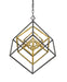 Z-Lite Canada - Three Light Chandelier - Euclid - Olde Brass / Bronze- Union Lighting Luminaires Decor