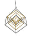 Z-Lite Canada - Four Light Chandelier - Euclid - Olde Brass / Bronze- Union Lighting Luminaires Decor