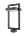 Z-Lite Canada - LED Outdoor Post Mount - Luttrel - Black- Union Lighting Luminaires Decor