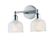 Maxim - Two Light Bath Vanity - Hollow - Polished Chrome- Union Lighting Luminaires Decor