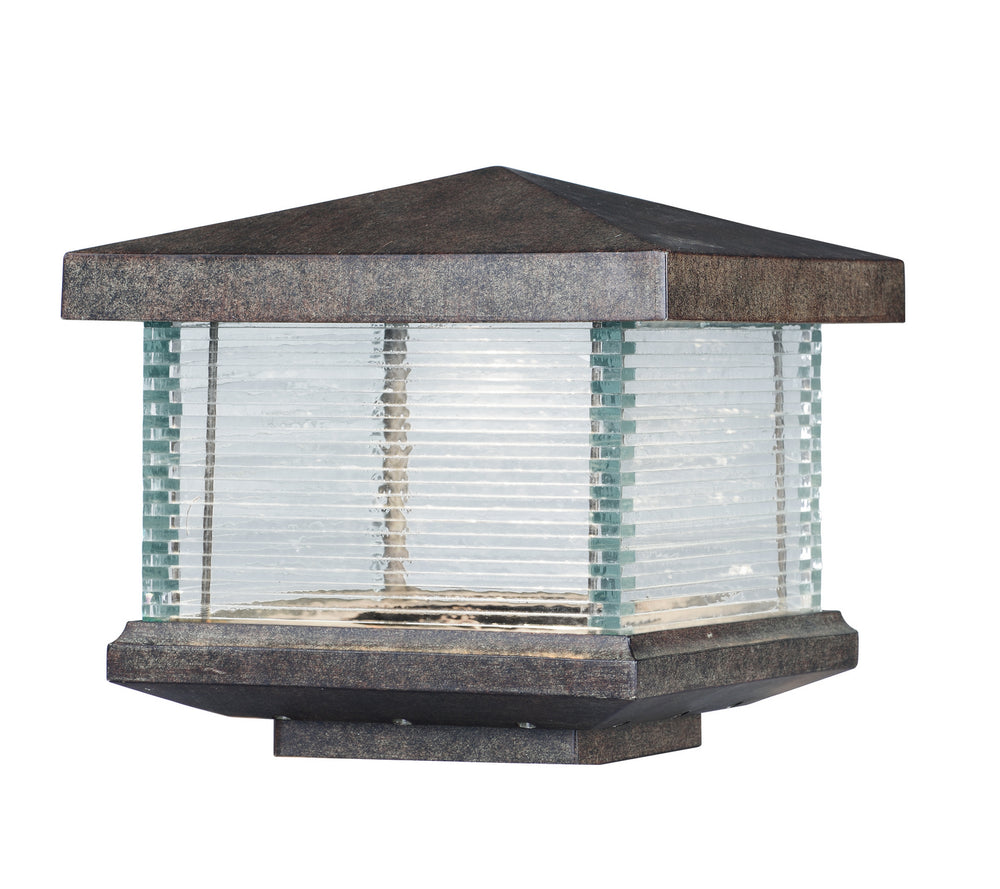 Maxim - LED Outdoor Deck Lantern - Triumph VX LED - Earth Tone- Union Lighting Luminaires Decor