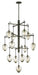 Troy Lighting Canada - 13 Light Chandelier - Brixton - Graphite/Black Chrome- Union Lighting Luminaires Decor