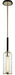 Troy Lighting Canada - One Light Pendant - Aeon - Textured Black- Union Lighting Luminaires Decor