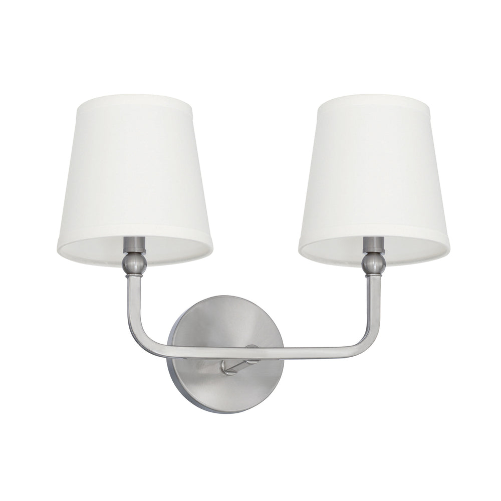 Capital Lighting - Two Light Vanity - Dawson - Brushed Nickel- Union Lighting Luminaires Decor