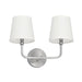 Capital Lighting - Two Light Vanity - Dawson - Brushed Nickel- Union Lighting Luminaires Decor