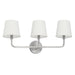 Capital Lighting - Three Light Vanity - Dawson - Brushed Nickel- Union Lighting Luminaires Decor