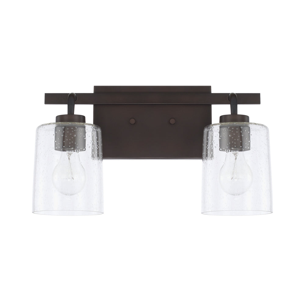 Capital Lighting - Two Light Vanity - Greyson - Bronze- Union Lighting Luminaires Decor