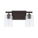 Capital Lighting - Two Light Vanity - Greyson - Bronze- Union Lighting Luminaires Decor