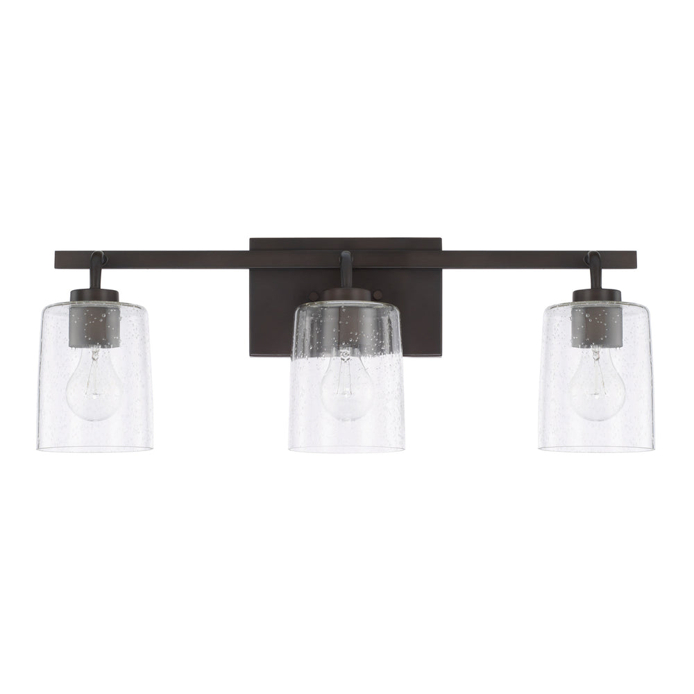 Capital Lighting - Three Light Vanity - Greyson - Bronze- Union Lighting Luminaires Decor
