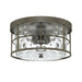 Capital Lighting - Two Light Flush Mount - Bristol - Farm House- Union Lighting Luminaires Decor