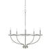 Capital Lighting - Five Light Chandelier - Greyson - Brushed Nickel- Union Lighting Luminaires Decor