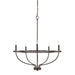 Capital Lighting - Five Light Chandelier - Greyson - Bronze- Union Lighting Luminaires Decor