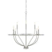 Capital Lighting - Eight Light Chandelier - Greyson - Brushed Nickel- Union Lighting Luminaires Decor