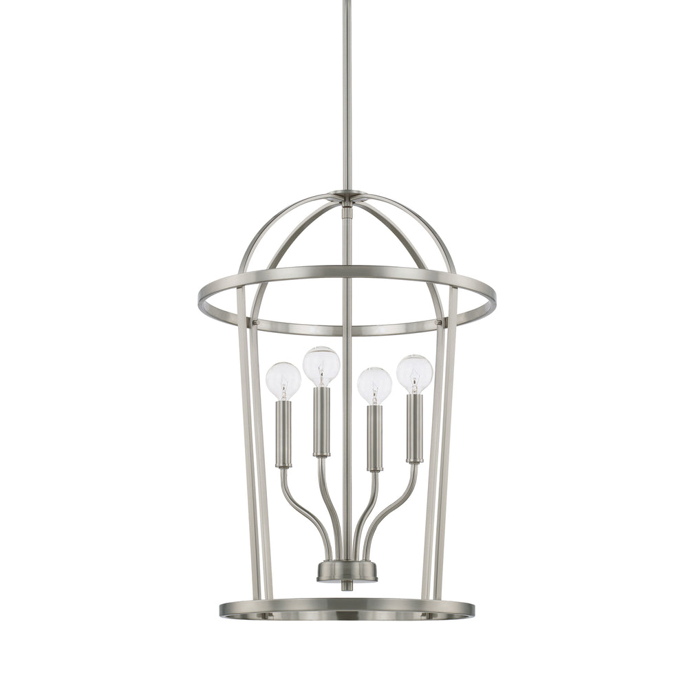 Capital Lighting - Four Light Foyer - Greyson - Brushed Nickel- Union Lighting Luminaires Decor