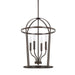 Capital Lighting - Four Light Foyer - Greyson - Bronze- Union Lighting Luminaires Decor