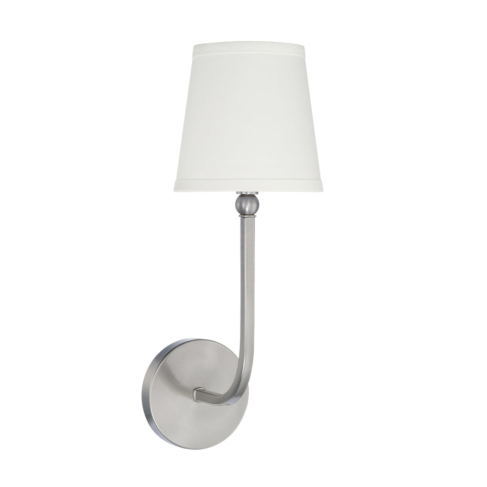 Capital Lighting - One Light Wall Sconce - Dawson - Brushed Nickel- Union Lighting Luminaires Decor