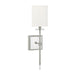 Capital Lighting - One Light Wall Sconce - Edin - Brushed Nickel- Union Lighting Luminaires Decor