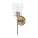 Capital Lighting - One Light Wall Sconce - Greyson - Aged Brass- Union Lighting Luminaires Decor