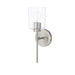 Capital Lighting - One Light Wall Sconce - Greyson - Brushed Nickel- Union Lighting Luminaires Decor