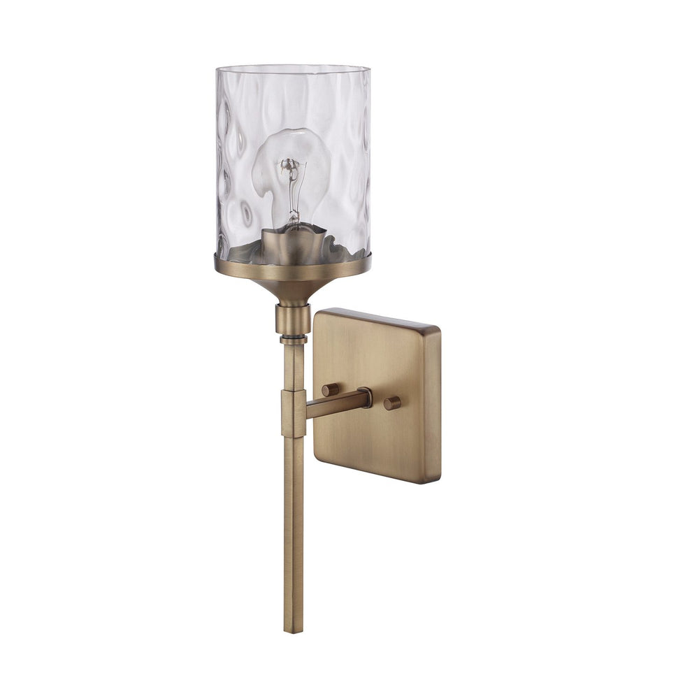 Capital Lighting - One Light Wall Sconce - Colton - Aged Brass- Union Lighting Luminaires Decor