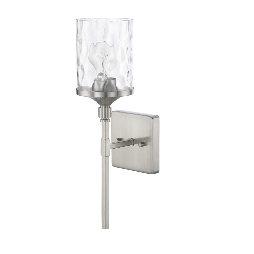 Capital Lighting - One Light Wall Sconce - Colton - Brushed Nickel- Union Lighting Luminaires Decor
