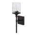 Capital Lighting - One Light Wall Sconce - Colton - Matte Black- Union Lighting Luminaires Decor