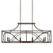 Capital Lighting - Eight Light Island Pendant - Tybee - Nordic Grey- Union Lighting Luminaires Decor