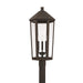 Capital Lighting - Three Light Outdoor Post Lantern - Ellsworth - Oiled Bronze- Union Lighting Luminaires Decor