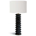 Regina Andrew - One Light Table Lamp - Accordion - Ebony- Union Lighting Luminaires Decor