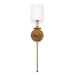 Regina Andrew - One Light Wall Sconce - Clove - Antique Gold Leaf- Union Lighting Luminaires Decor