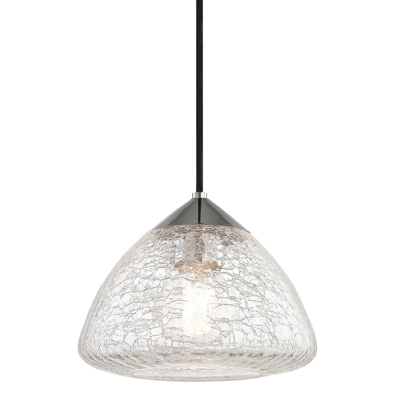 Mitzi Canada - One Light Pendant - Maya - Polished Nickel- Union Lighting Luminaires Decor