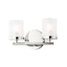 Mitzi - Two Light Bath and Vanity - Ryan - Polished Nickel- Union Lighting Luminaires Decor