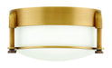 Hinkley Canada - LED Flush Mount - Colbin - Heritage Brass- Union Lighting Luminaires Decor