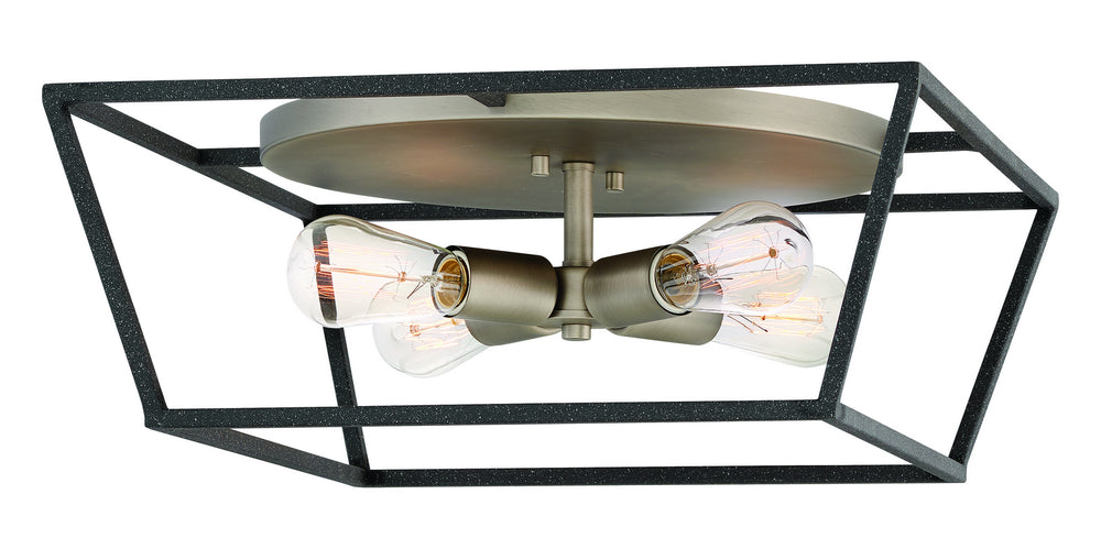 Hinkley Canada - LED Flush Mount - Fulton - Aged Zinc- Union Lighting Luminaires Decor