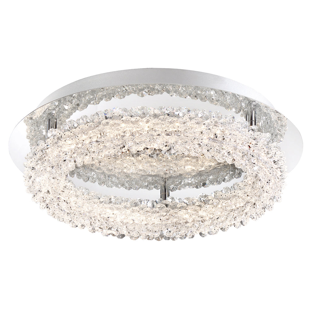Eurofase Canada - LED Flush Mount - Sassi - Chrome- Union Lighting Luminaires Decor