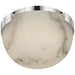 Visual Comfort Signature Canada - LED Flush Mount - Melange - Polished Nickel- Union Lighting Luminaires Decor