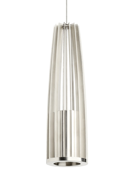 Visual Comfort Modern - LED Pendant - Evox - Satin Nickel- Union Lighting Luminaires Decor