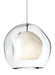 Visual Comfort Modern - One Light Pendant - Jasper - Satin Nickel- Union Lighting Luminaires Decor